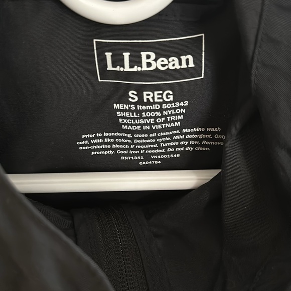 LL Bean Raincoat/Windbreaker Hood Vintage - Picture 2 of 3